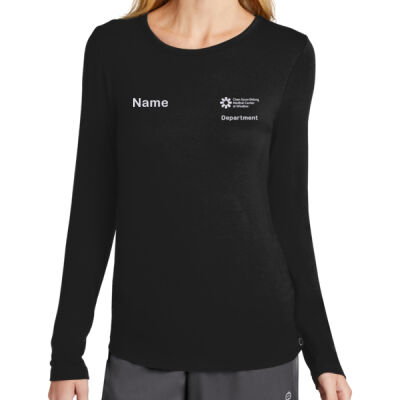 EMB_P - Women's Long Sleeve Layer Tee Thumbnail