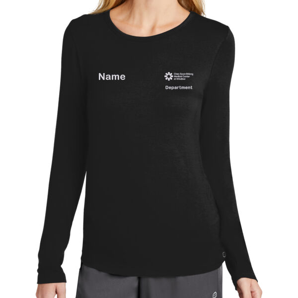 EMB_P - Women's Long Sleeve Layer Tee Thumbnail
