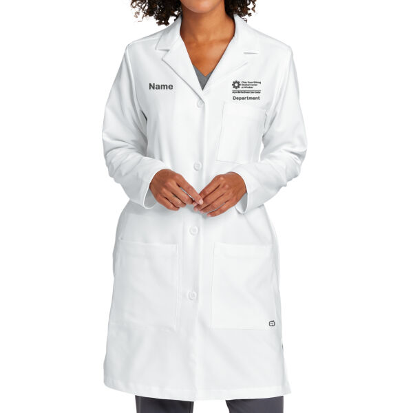 EMB - Women's Long Lab Coat Thumbnail