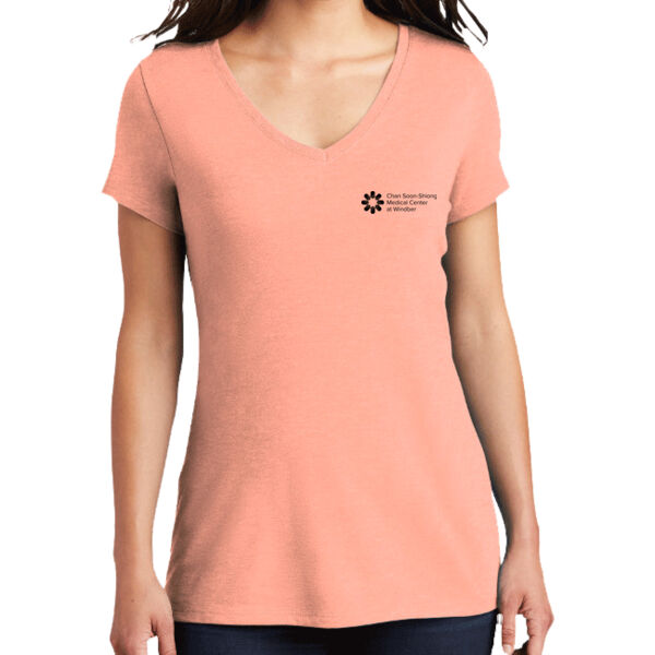 PRINT - Women's Perfect Tri ® V Neck Tee Thumbnail