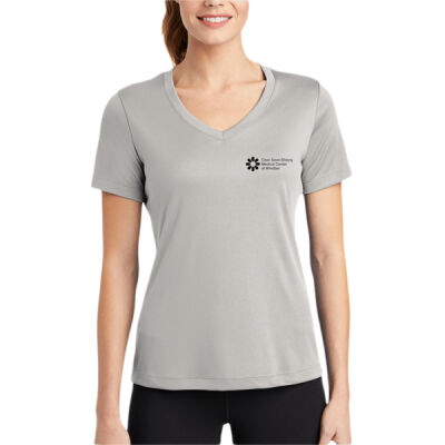 PRINT - Ladies PosiCharge ® Competitor V Neck Tee Thumbnail